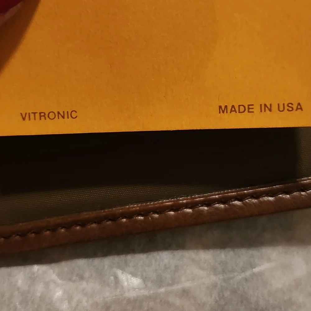 Vitron Men's Bifold Brown & Root Wallet Brown NWT